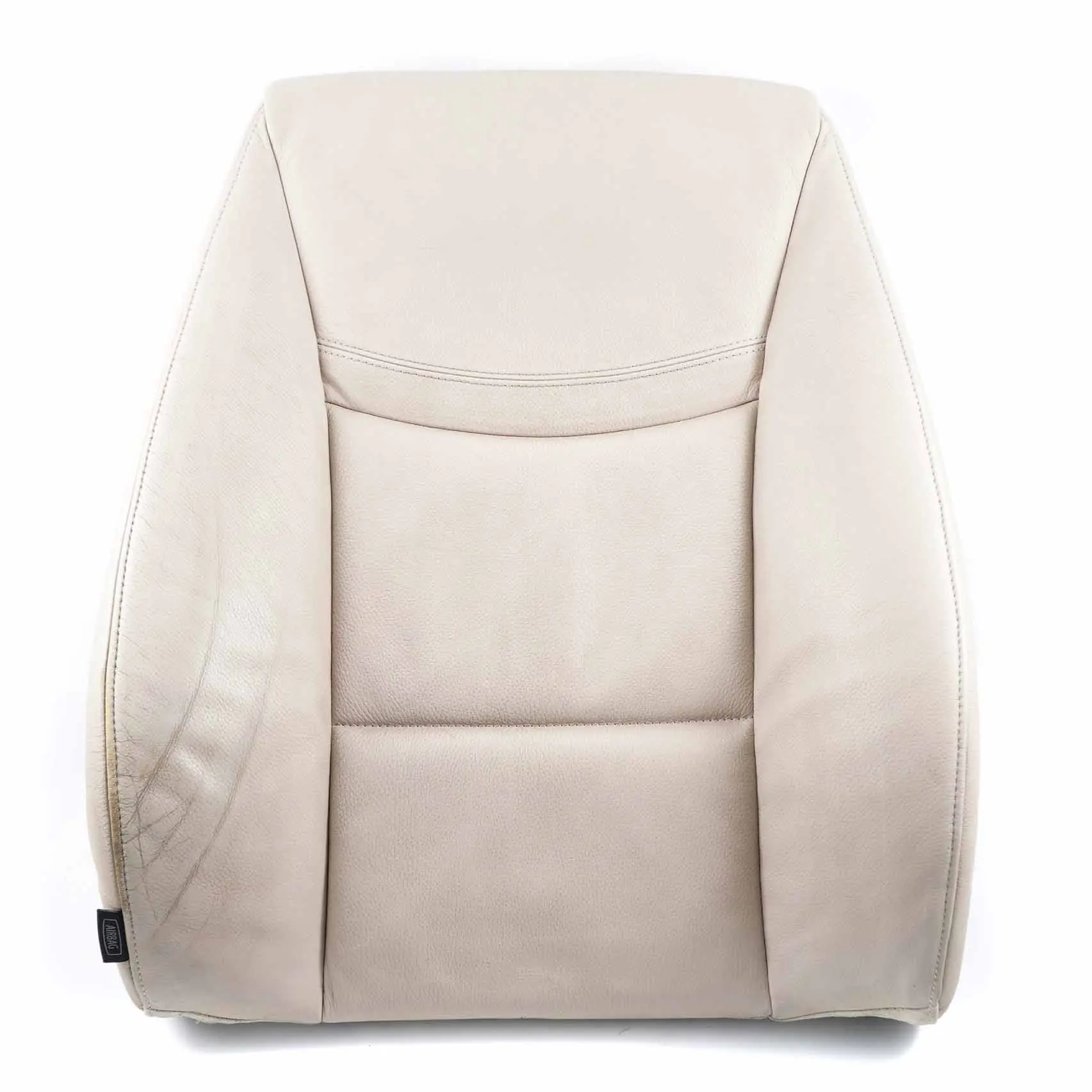 BMW E90 E91 LCI Asiento Delantero Derecho Calefactable Respaldo Cuero Oyster