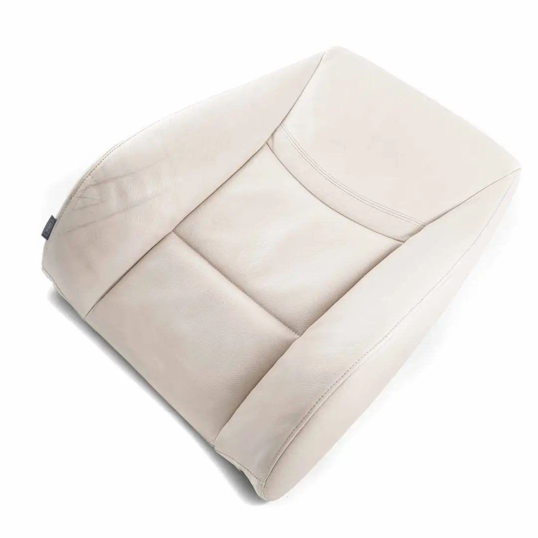 Asiento Delantero Derecho Calefactable Respaldo Cuero Oyster para BMW E90 E91 LCI con número de pieza 7257544 BMW E90 E91 LCI Asiento Delantero Derecho Calefactable Respaldo Cuero Oyster - SKU 7257544-2 - Número de pieza 7257544