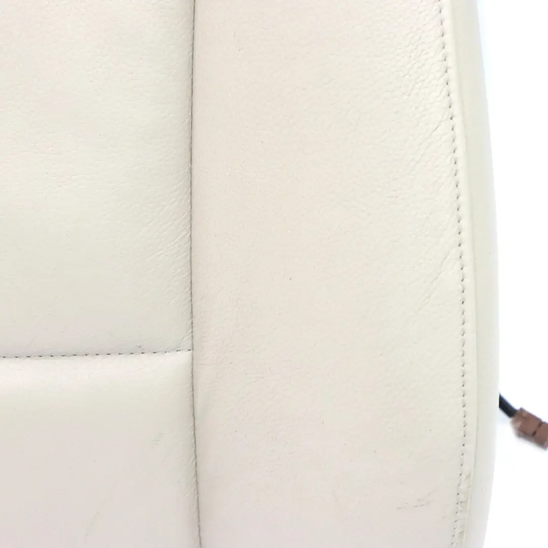 Seat Backrest BMW E90 E91 LCI Front Right O/S Heated Seat Back Leather Oyster - SKU 7257544-4 - Part number 7257544