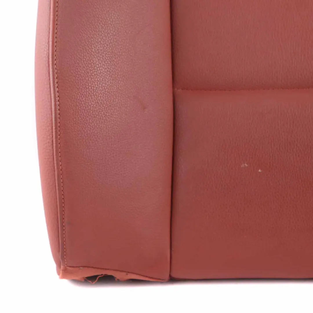 BMW E90 LCI Seat Cover Front Left N/S Heated Backrest Cover Leather Red Brown - SKU 7257547 - Part number 7257547