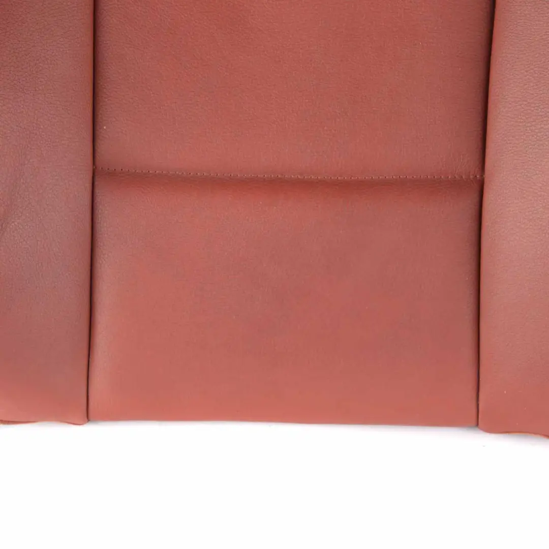 Front Right O/S Heated Backrest Cover Leather Red Brown to BMW E90 LCI Seat Cover with Part number 7257548 BMW E90 LCI Seat Cover Front Right O/S Heated Backrest Cover Leather Red Brown - SKU 7257548 - Part number 7257548