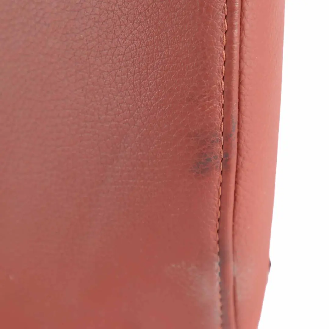 Front Right O/S Heated Backrest Cover Leather Red Brown to BMW E90 LCI Seat Cover with Part number 7257548 BMW E90 LCI Seat Cover Front Right O/S Heated Backrest Cover Leather Red Brown - SKU 7257548 - Part number 7257548