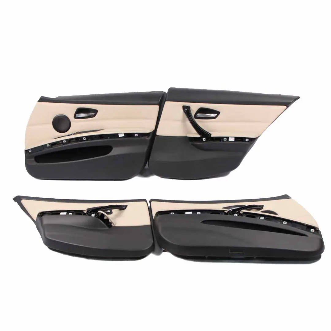  Leather Seats BMW E90 LCI Oyster Interior with Airbag and Door Card - SKU 7257551-2 - Part number 7257551