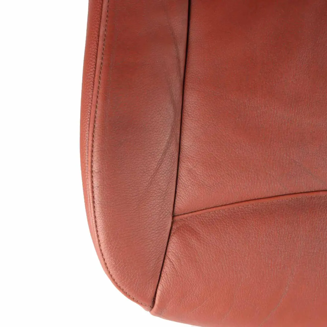 Front Left Right Heated N/O/S Leather Dakota Red Brown to BMW E90 LCI Seat Cover with Part number 7257553 BMW E90 LCI Seat Cover Front Left Right Heated N/O/S Leather Dakota Red Brown - SKU 7257553 - Part number 7257553