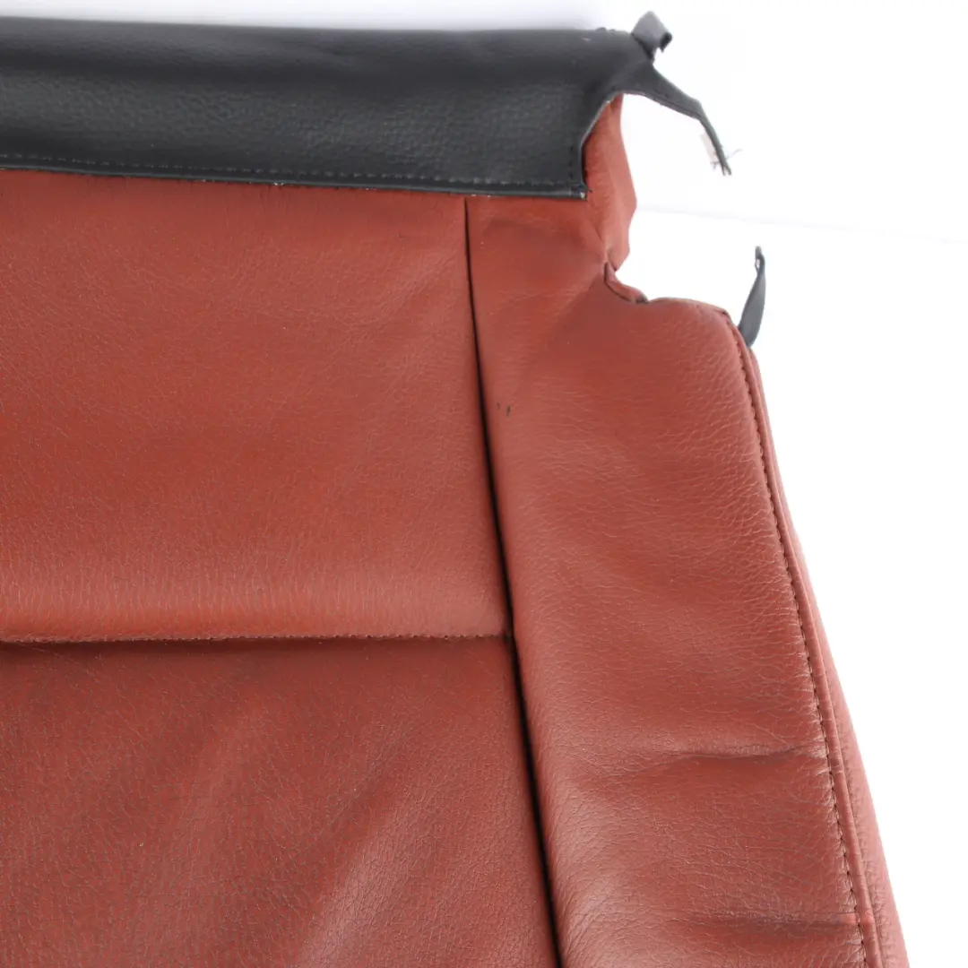 Front Left Right Heated N/O/S Leather Dakota Red Brown to BMW E90 LCI Seat Cover with Part number 7257553 BMW E90 LCI Seat Cover Front Left Right Heated N/O/S Leather Dakota Red Brown - SKU 7257553 - Part number 7257553