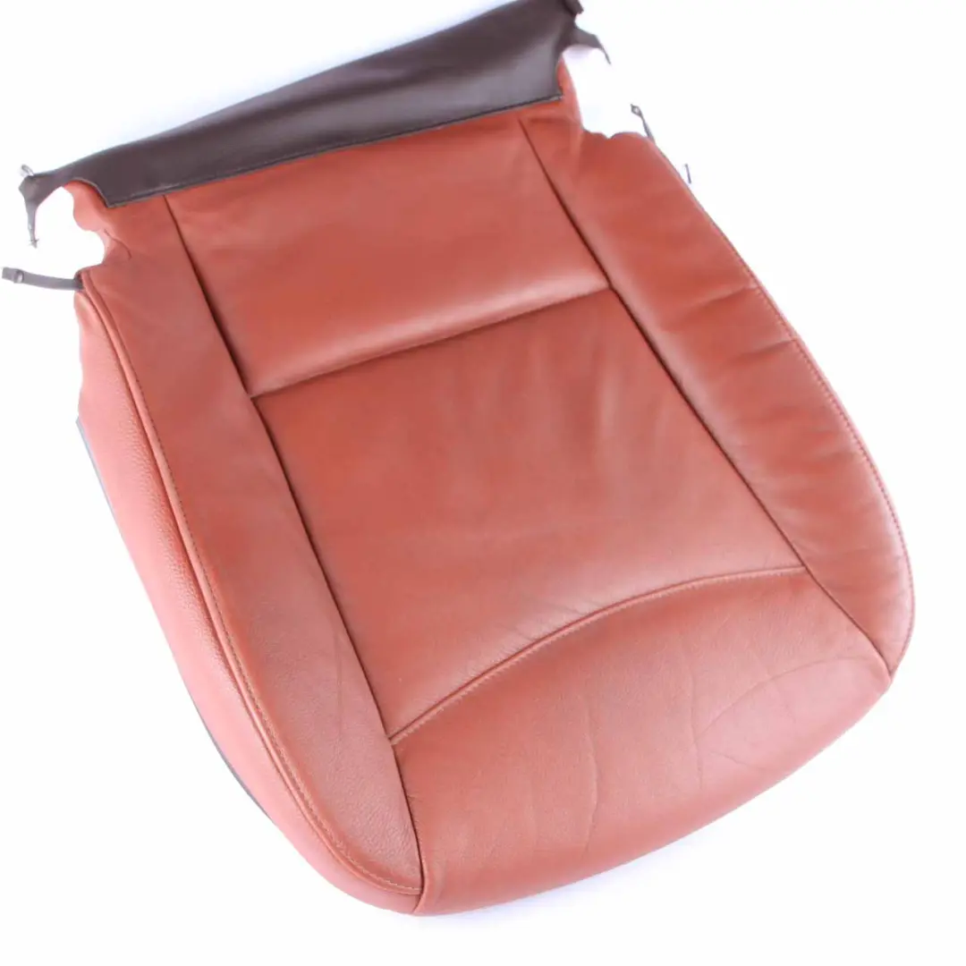 BMW E90 LCI Seat Cover Front Left Right Heated N/O/S Leather Dakota Red Brown - SKU 7257553 - Part number 7257553