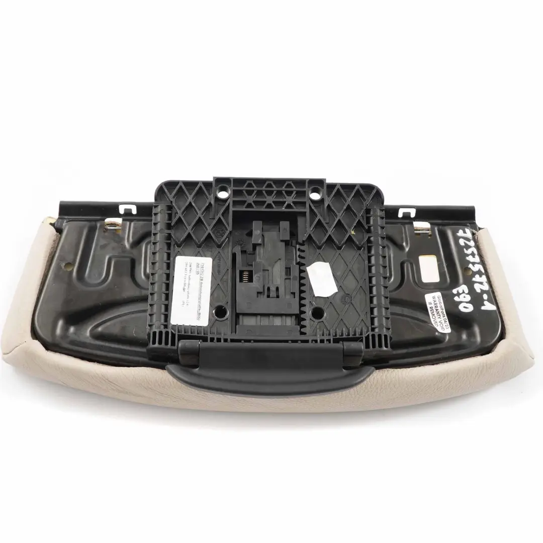 BMW E90 E91 Sport Asiento Delantero Soporte Muslo Funda Gris Cuero - SKU 7257572-1 - Número de pieza 7257572