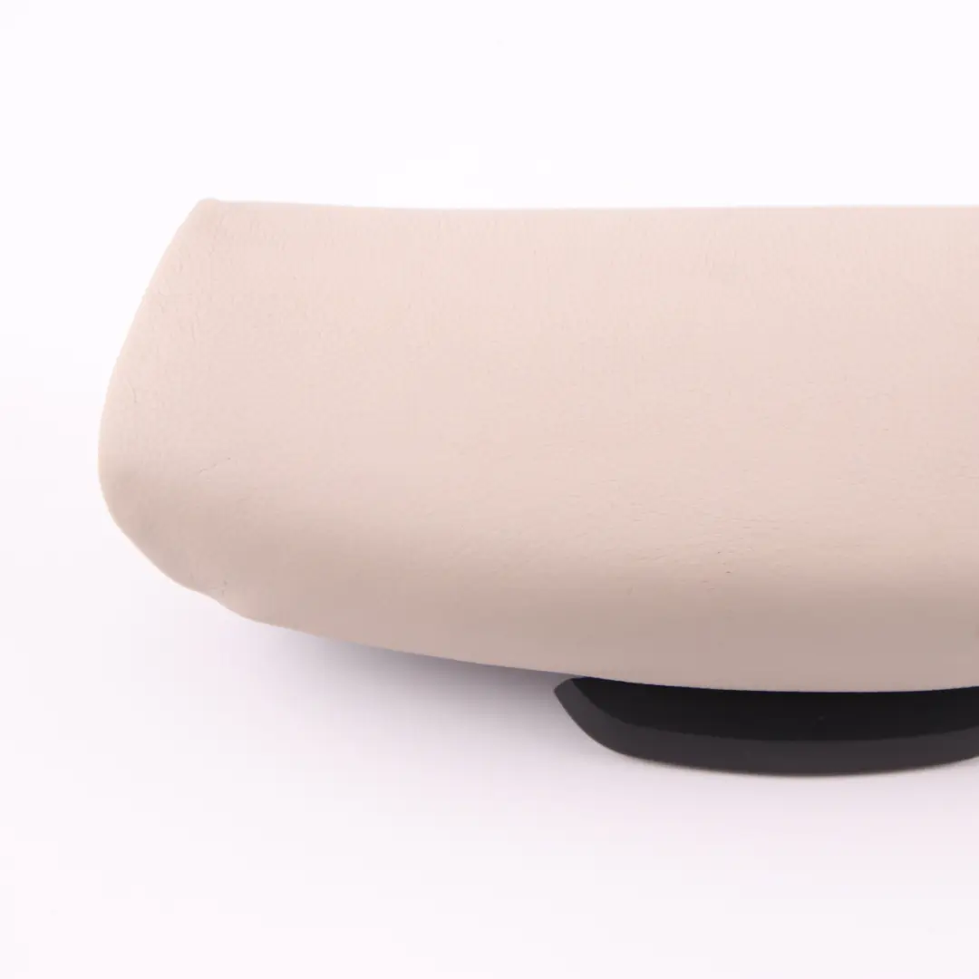 Front Seat Thigh Support Carrier Cover Leather Oyster to BMW E90 E91 Sport with Part number 7257572 BMW E90 E91 Sport Front Seat Thigh Support Carrier Cover Leather Oyster - SKU 7257572 - Part number 7257572