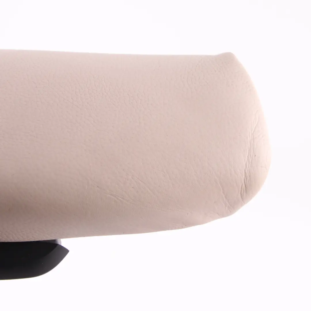 Front Seat Thigh Support Carrier Cover Leather Oyster to BMW E90 E91 Sport with Part number 7257572 BMW E90 E91 Sport Front Seat Thigh Support Carrier Cover Leather Oyster - SKU 7257572 - Part number 7257572