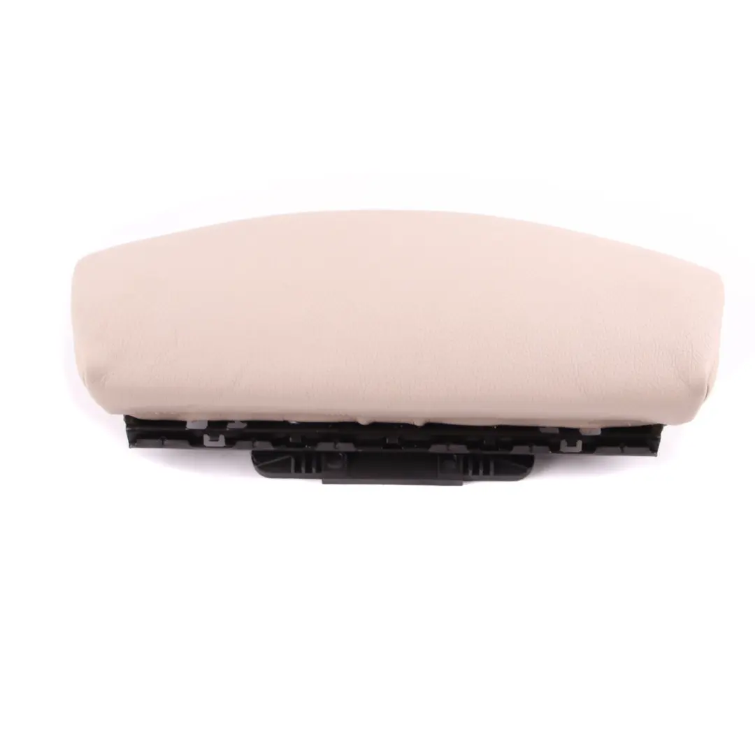 Front Seat Thigh Support Carrier Cover Leather Oyster to BMW E90 E91 Sport with Part number 7257572 BMW E90 E91 Sport Front Seat Thigh Support Carrier Cover Leather Oyster - SKU 7257572 - Part number 7257572