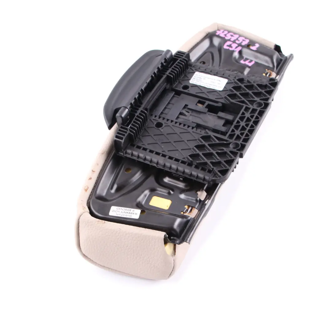 BMW E90 E91 Sport Front Seat Thigh Support Carrier Cover Leather Oyster - SKU 7257572 - Part number 7257572