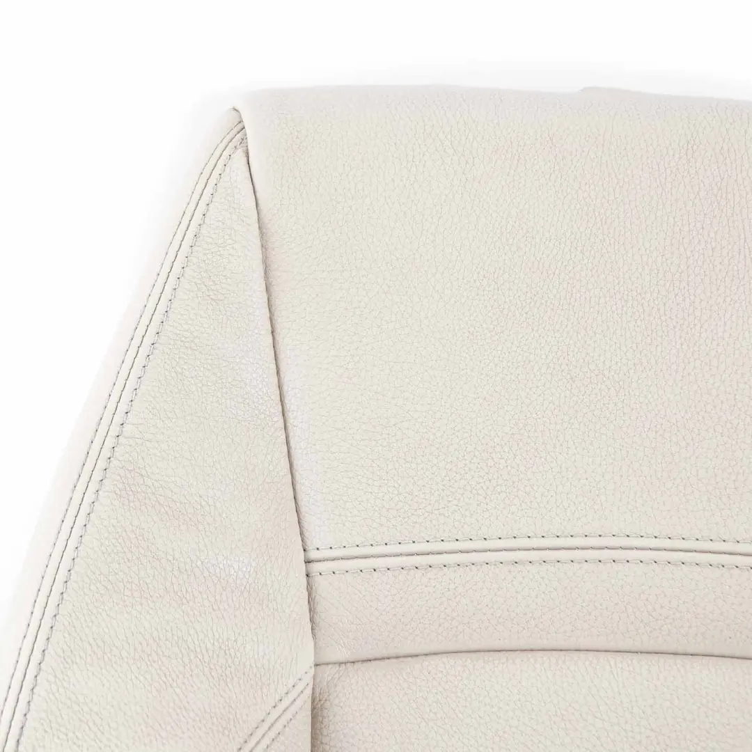 Schienale BMW E90 E91 LCI Anteriore Destro Sport Coprisedile Pelle Oyster per con numero di parte 7257600 Schienale BMW E90 E91 LCI Anteriore Destro Sport Coprisedile Pelle Oyster - SKU 7257600 - Numero di parte 7257600