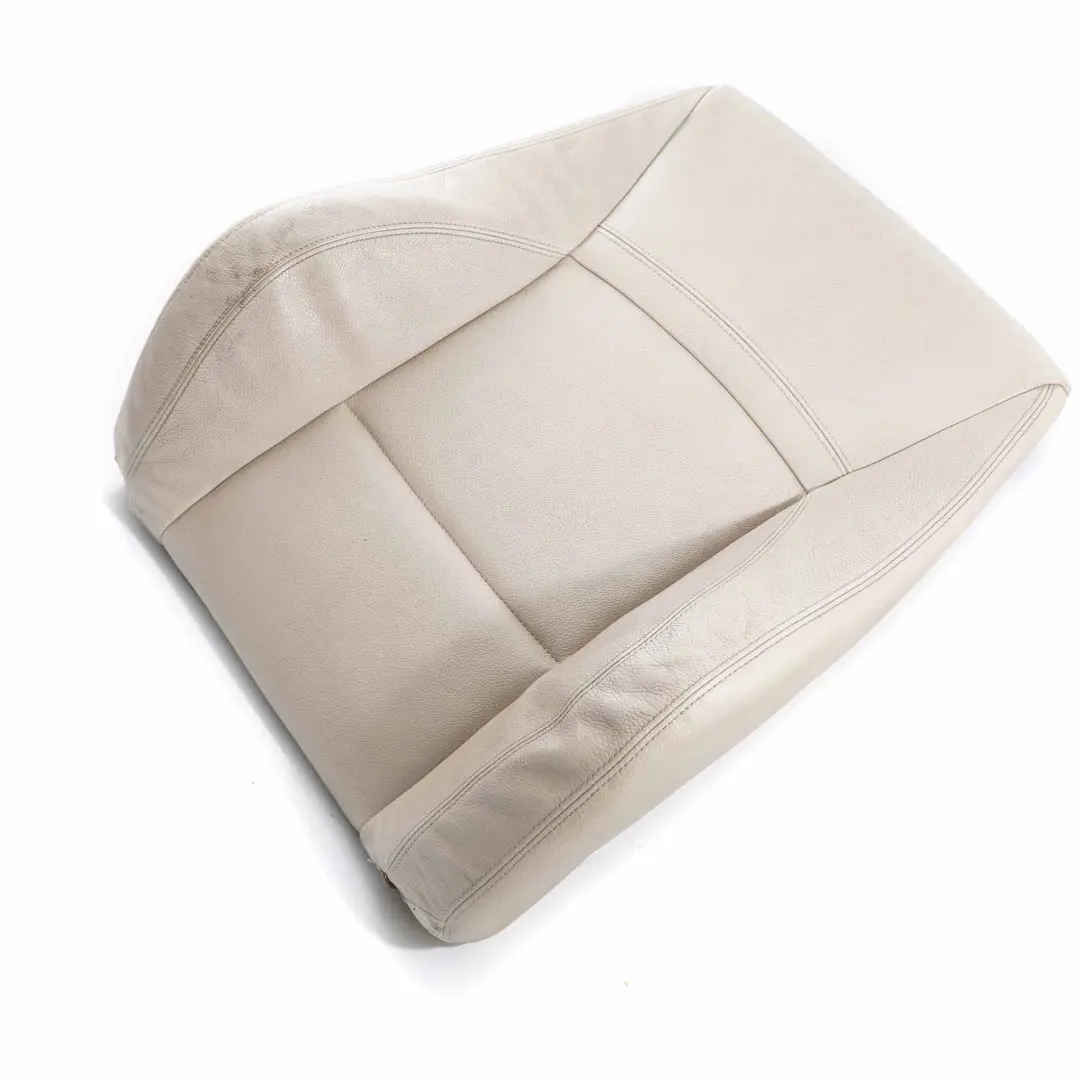 Respaldo Asiento BMW E90 E91 LCI Delantero Derecho Funda Asiento Cuero Oyster para con número de pieza 7257600 Respaldo Asiento BMW E90 E91 LCI Delantero Derecho Funda Asiento Cuero Oyster - SKU 7257600 - Número de pieza 7257600