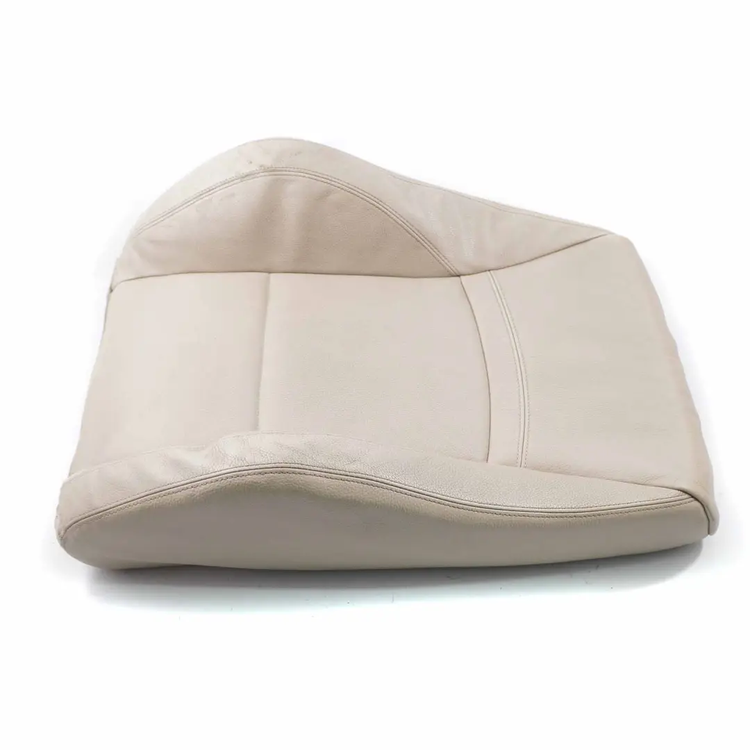 Respaldo Asiento BMW E90 E91 LCI Delantero Derecho Funda Asiento Cuero Oyster para con número de pieza 7257600 Respaldo Asiento BMW E90 E91 LCI Delantero Derecho Funda Asiento Cuero Oyster - SKU 7257600 - Número de pieza 7257600