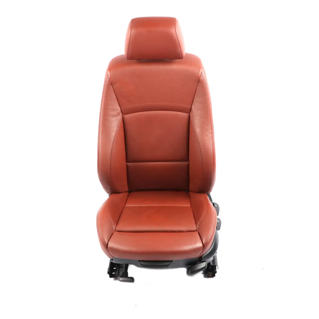 Front Seat BMW E90 E91 LCI M Sport Left N/S Heated Leather Dakota Red Brown to with Part number 7257603 Front Seat BMW E90 E91 LCI M Sport Left N/S Heated Leather Dakota Red Brown - SKU 7257603-1 - Part number 7257603