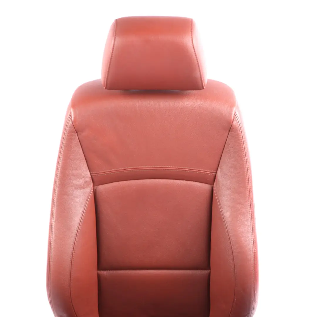 Front Seat BMW E90 E91 LCI M Sport Left N/S Heated Leather Dakota Red Brown to with Part number 7257603 Front Seat BMW E90 E91 LCI M Sport Left N/S Heated Leather Dakota Red Brown - SKU 7257603-1 - Part number 7257603
