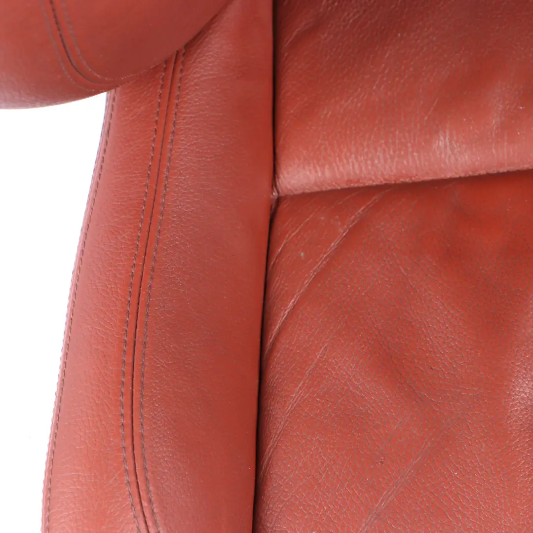Front Seat BMW E90 E91 LCI M Sport Left N/S Heated Leather Dakota Red Brown to with Part number 7257603 Front Seat BMW E90 E91 LCI M Sport Left N/S Heated Leather Dakota Red Brown - SKU 7257603-1 - Part number 7257603