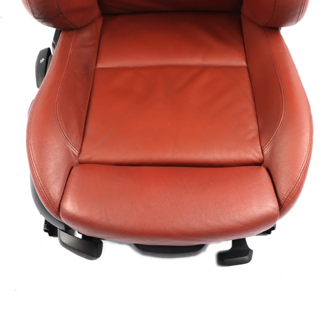 Front Seat BMW E90 E91 LCI M Sport Right O/S Heated Leather Dakota Red Brown to with Part number 7257604 Front Seat BMW E90 E91 LCI M Sport Right O/S Heated Leather Dakota Red Brown - SKU 7257604-1 - Part number 7257604
