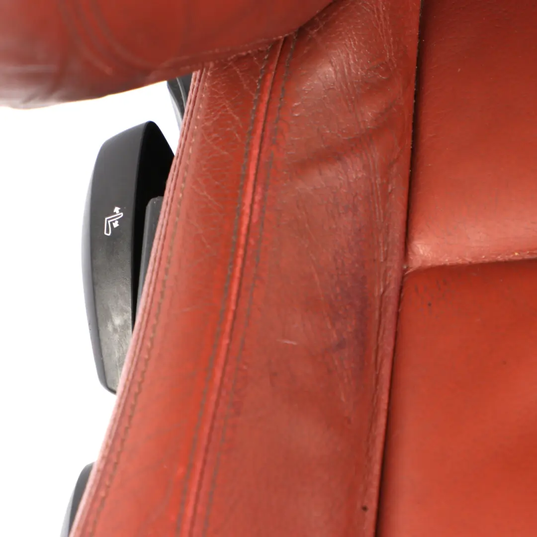 Front Seat BMW E90 E91 LCI M Sport Right O/S Heated Leather Dakota Red Brown to with Part number 7257604 Front Seat BMW E90 E91 LCI M Sport Right O/S Heated Leather Dakota Red Brown - SKU 7257604-1 - Part number 7257604