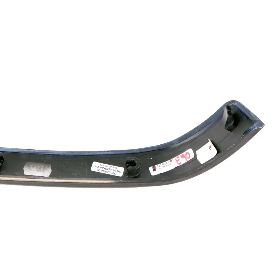  Bande habillage porte BMW E90 E91 LCI Cache Décor Arrière Gauche Bois Bambou - SKU 7258141 - Numéro de pièce 7258141