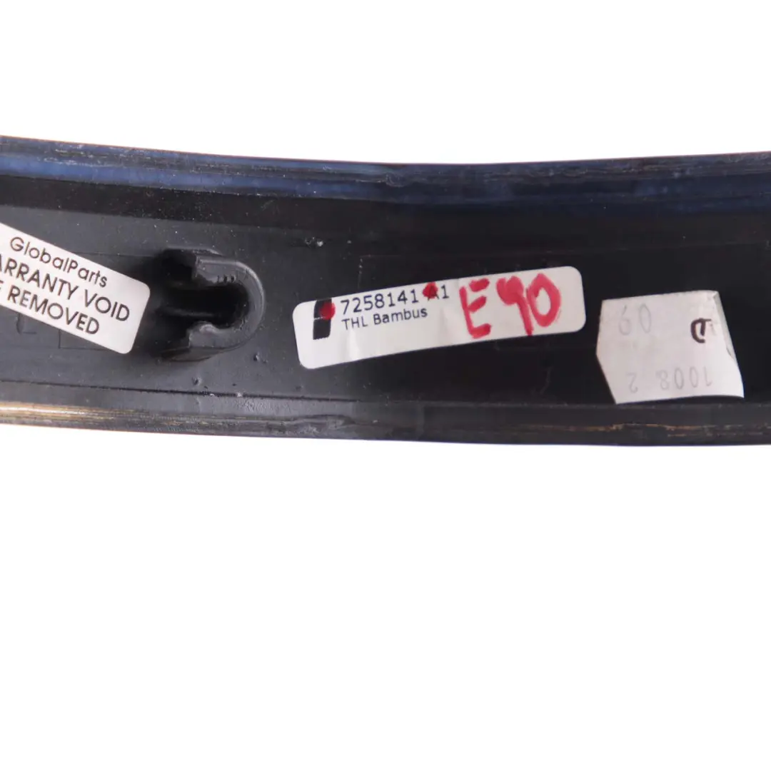 BMW E90 E91 LCI Listwa Ozdobna Drzwi Dekor Tył Lewy - SKU 7258141 - Numer Części 7258141