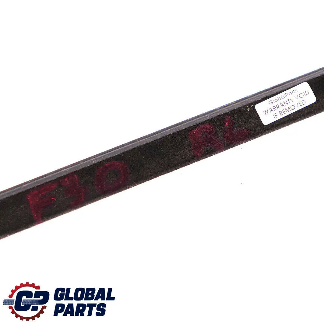 BMW F30 F80 M3 Posteriore Sinistra Finestra Guarnizione Trim Canale Esterno - SKU 7258293 - Numero di parte 7258293
