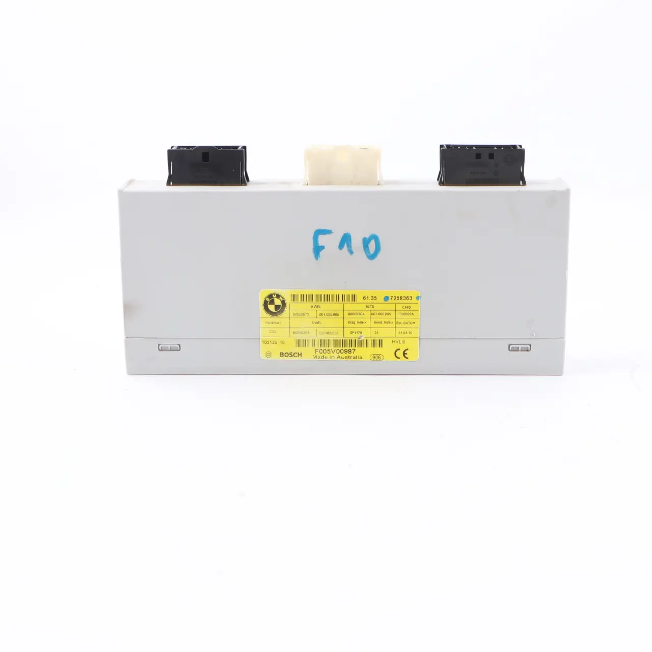 BMW F10 F25 F25 F01 F03 Tailgate Lift Rear Function Module Control Unit 7258363