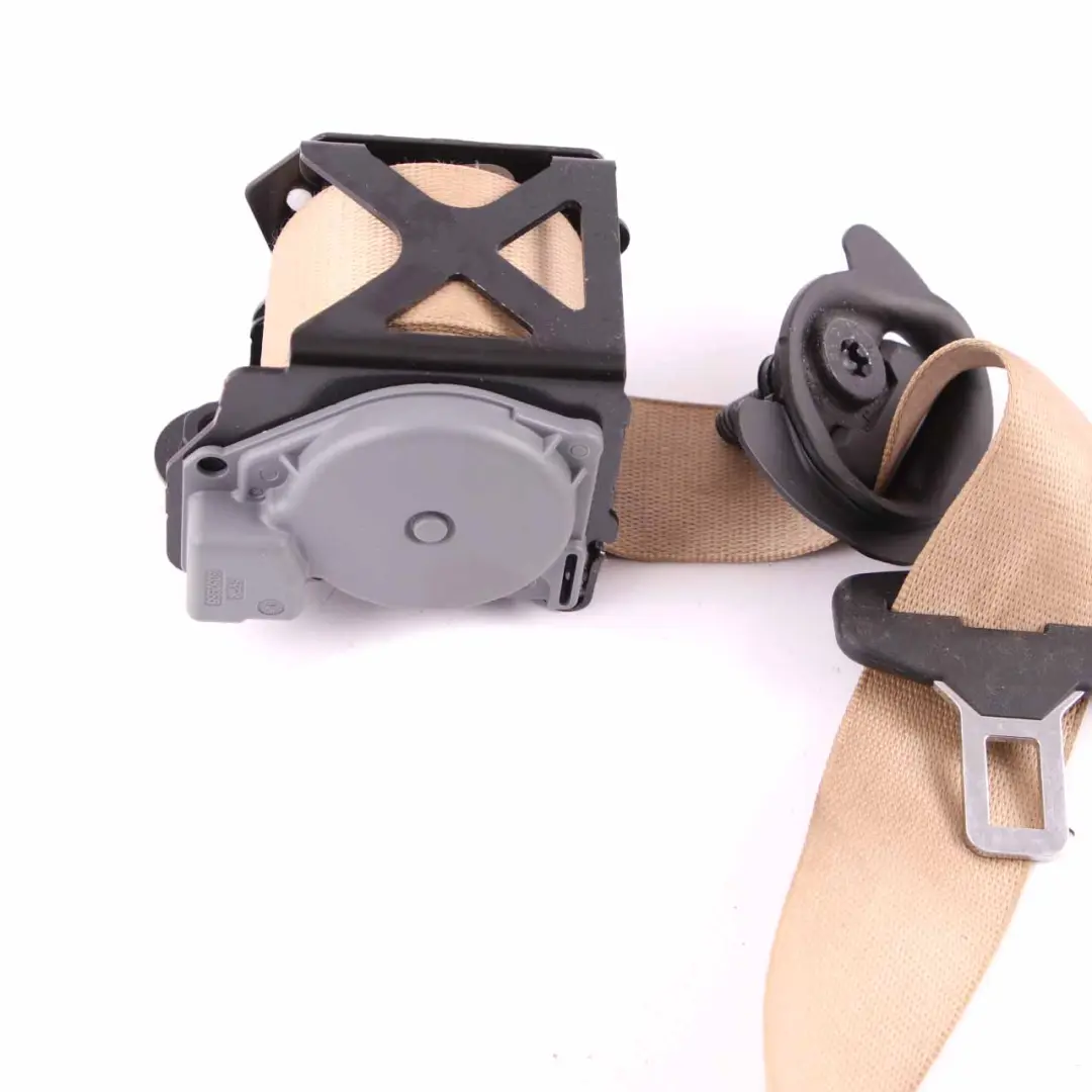 Seat Belt BMW X3 F25 X4 F26 Upper Seatbelt Front Left N/S Safety Beige - SKU 7258429 - Part number 7258429