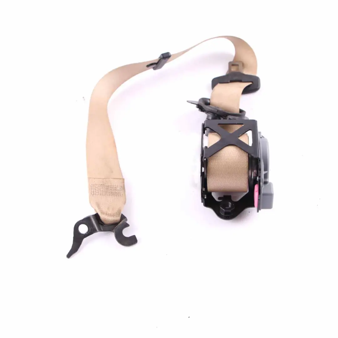 Seat Belt BMW X3 F25 X4 F26 Upper Seatbelt Front Left N/S Safety Beige - SKU 7258429 - Part number 7258429