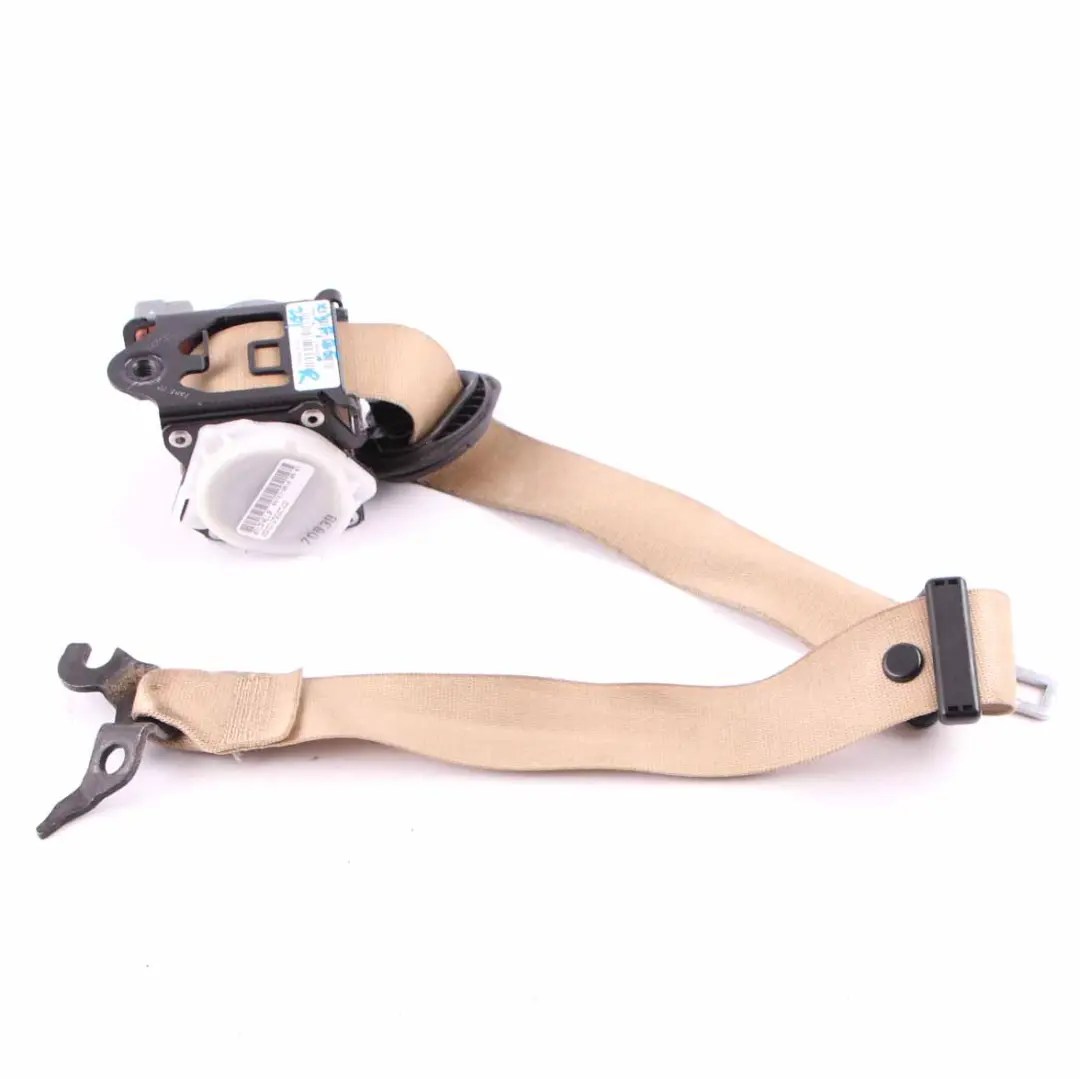 Belt BMW X3 F25 X4 F26 Upper Seatbelt Front Right O/S Safety Beige to Seat with Part number 7258430 Seat Belt BMW X3 F25 X4 F26 Upper Seatbelt Front Right O/S Safety Beige - SKU 7258430 - Part number 7258430