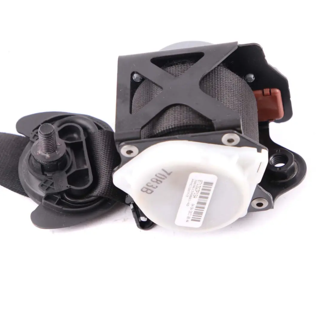 Seat Belt BMW X3 F25 X4 F26 Upper Seatbelt Front Right O/S Black - SKU 7258432 - Part number 7258432
