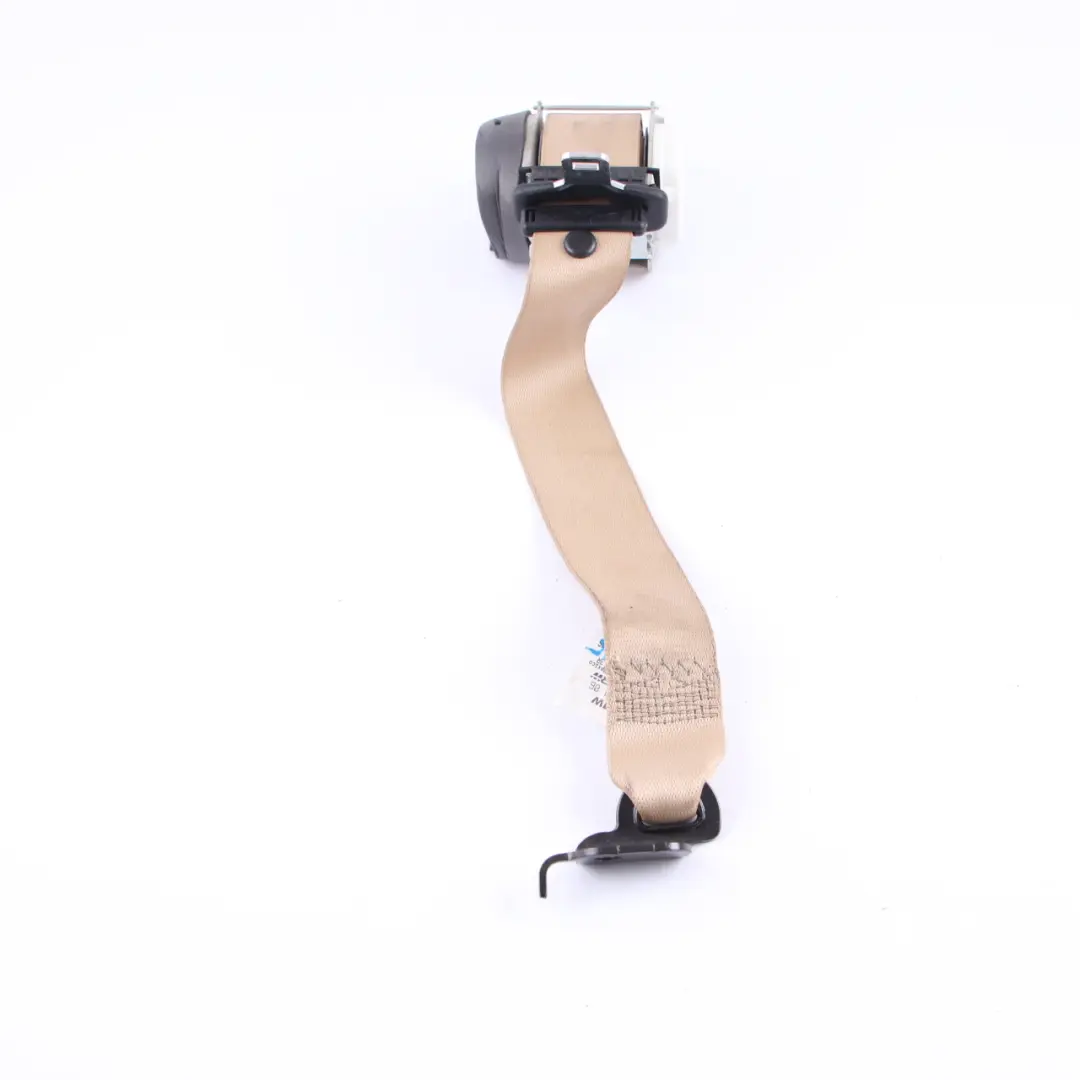 Belt BMW X3 F25 X4 F26 Rear Left N/S Upper Safety Belt Beige to Seat with Part number 7258444 Seat Belt BMW X3 F25 X4 F26 Rear Left N/S Upper Safety Belt Beige - SKU 7258444 - Part number 7258444