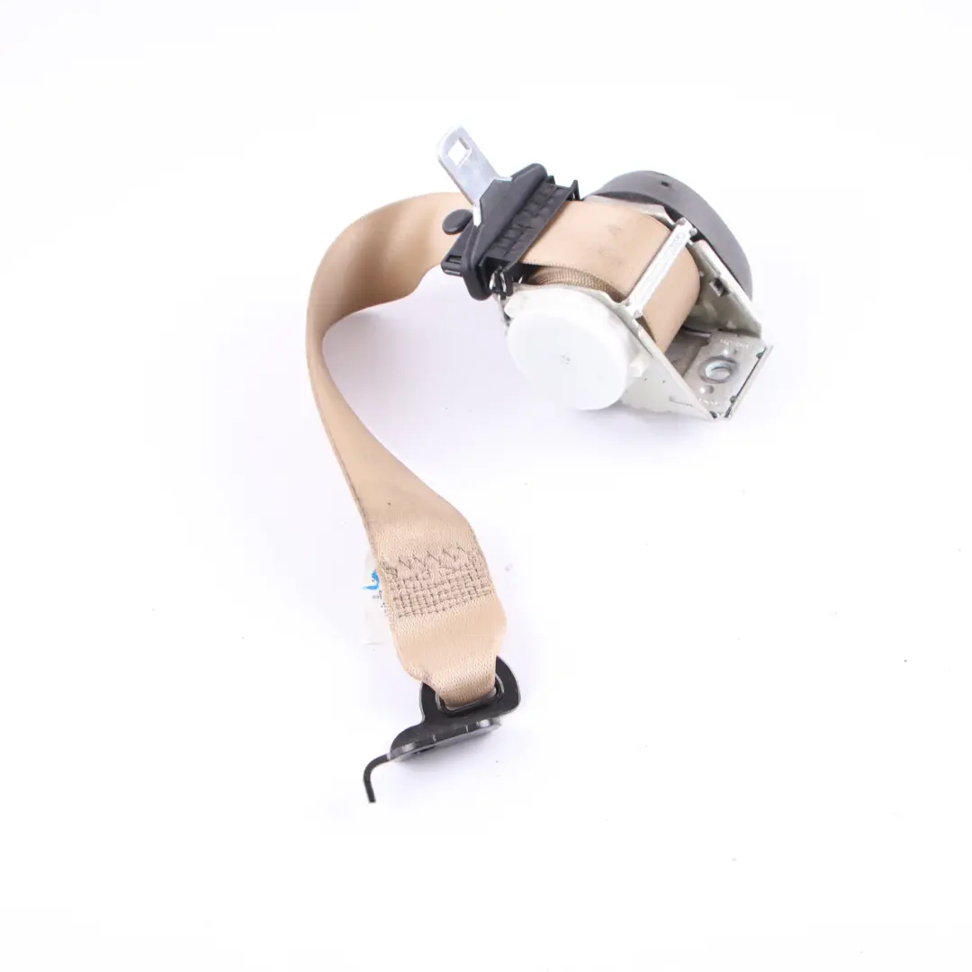 Cinturón de seguridad trasero izquierdo superior Beige para BMW X3 F25 X4 F26 con número de pieza 7258444 BMW X3 F25 X4 F26 Cinturón de seguridad trasero izquierdo superior Beige - SKU 7258444 - Número de pieza 7258444