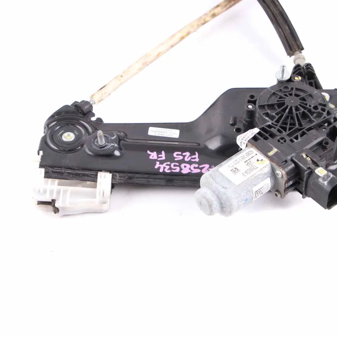 BMW X3 F25 Window Lifter Front Door Right O/S Regulator Mechanism Motor - SKU 7258534 - Part number 7258534