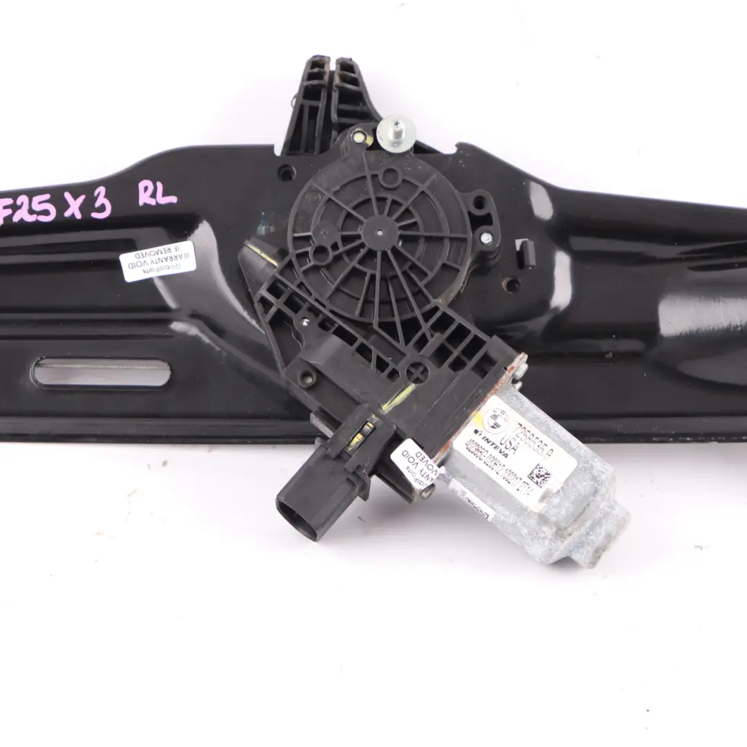 Fenster Heber Hinten Links Motor Regulator Mechanismus für BMW X3 F25 mit Teilenummer 7258535 BMW X3 F25 Fenster Heber Hinten Links Motor Regulator Mechanismus - SKU 7258535 - Teilenummer 7258535