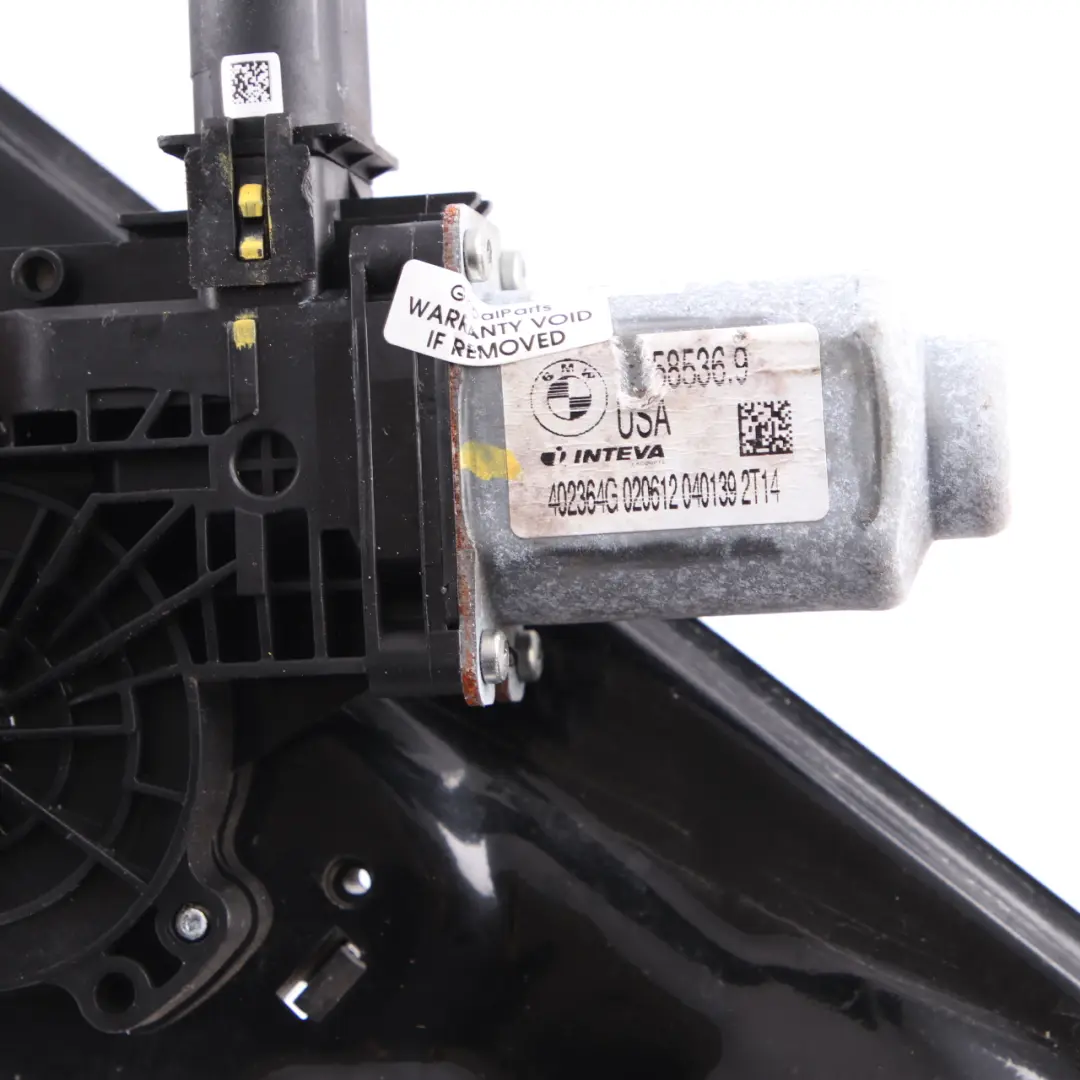 BMW X3 F25 Lève-Vitre Arrière Droit Moteur Régulateur Mécanisme - SKU 7258536 - Numéro de pièce 7258536