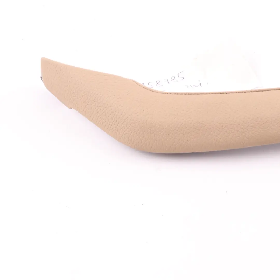Door Card Interior Handle Cover Grab Left N/S Leather Nevada Beige to BMW X3 F25 with Part number 7258785 BMW X3 F25 Door Card Interior Handle Cover Grab Left N/S Leather Nevada Beige - SKU 7258785 - Part number 7258785