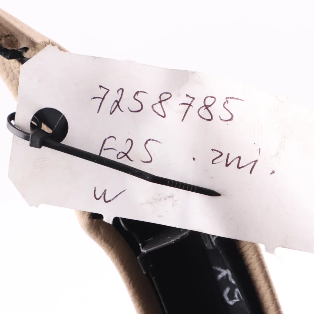 Carte de Porte Poignée Main Intérieur Grab Gauche Cuir Nevada Beige pour BMW X3 F25 à propos du numéro de pièce 7258785 BMW X3 F25 Carte de Porte Poignée Main Intérieur Grab Gauche Cuir Nevada Beige - SKU 7258785 - Numéro de pièce 7258785