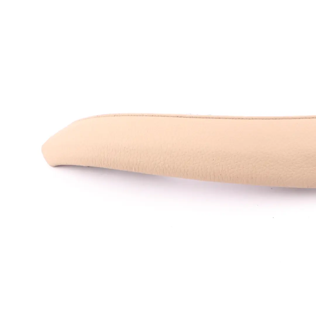 Door Card Interior Handle Cover Grab Right O/S Leather Nevada Beige BMW X3 F25 - SKU 7258786 - Part number 7258786