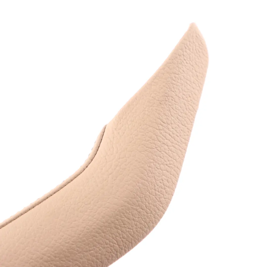 Door Card Interior Handle Cover Grab Right O/S Leather Nevada Beige BMW X3 F25 - SKU 7258786 - Part number 7258786
