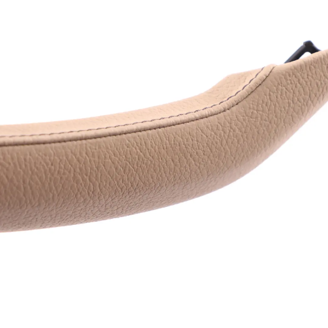 Door Card Interior Handle Cover Grab Right O/S Leather Nevada Beige BMW X3 F25 - SKU 7258786 - Part number 7258786