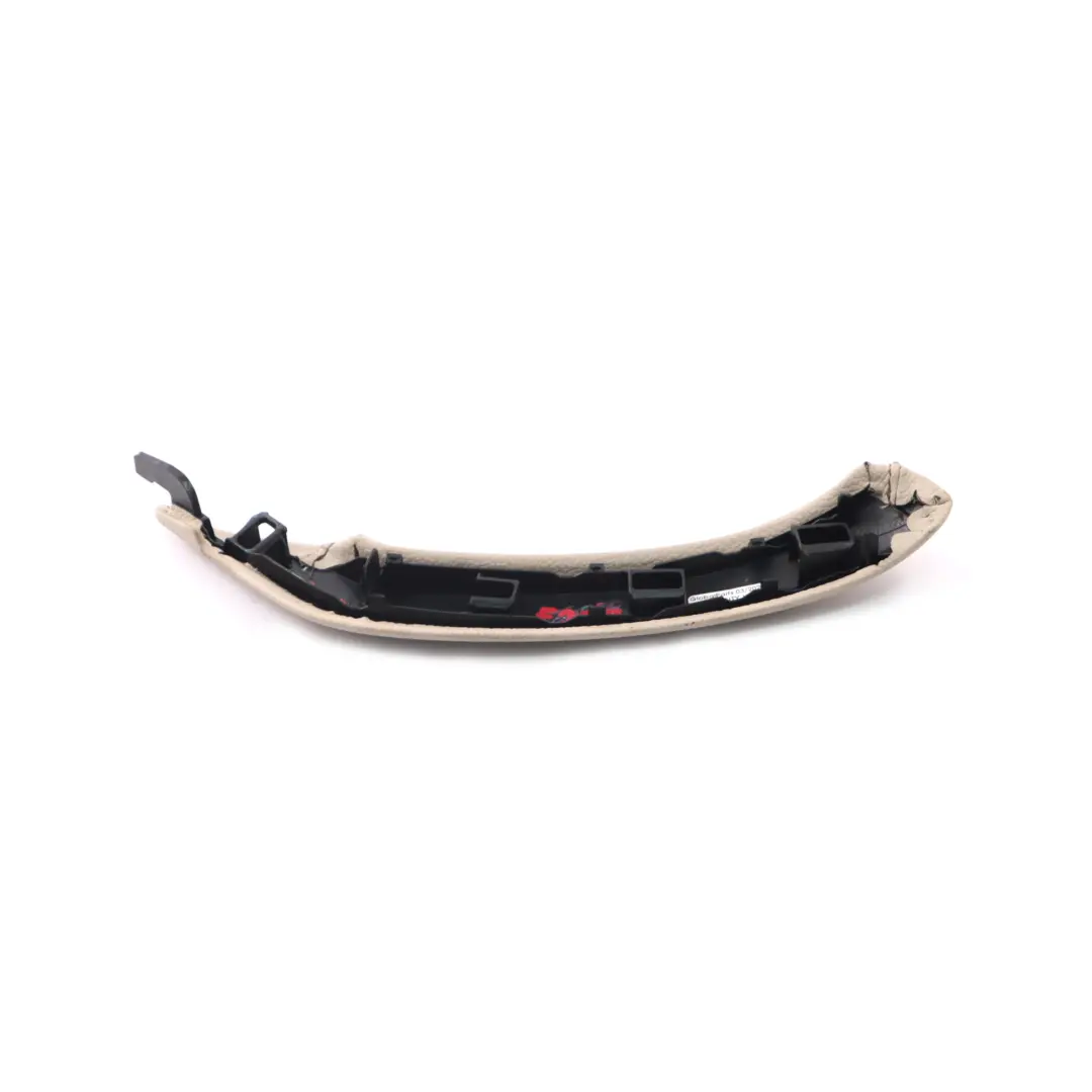 BMW X3 F25 Puerta Tarjeta Interior Cubierta Agarre Derecho Cuero Nevada Oyster - SKU 7258792 - Número de pieza 7258792