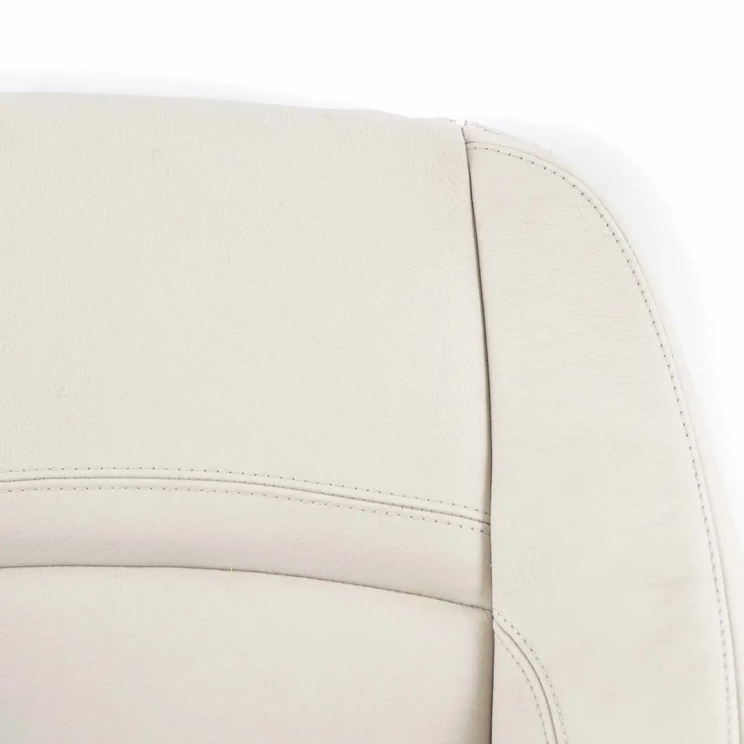 Backrest Front Left N/S Heated Sport Seat Leather Dakota Oyster to BMW E92 Seat with Part number 7259129 BMW E92 Seat Backrest Front Left N/S Heated Sport Seat Leather Dakota Oyster - SKU 7259129-1 - Part number 7259129