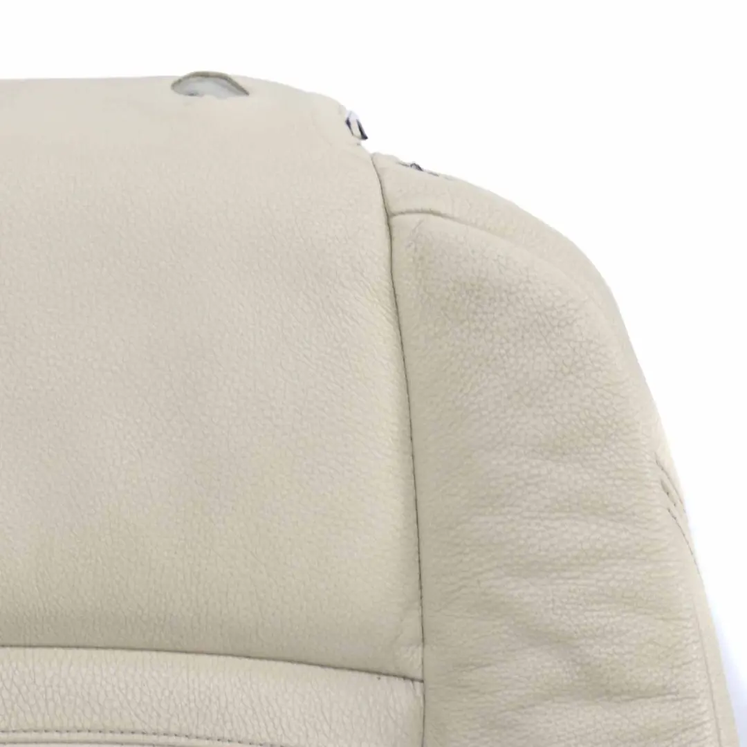 Schienale anteriore sinistro Sedile sportivo in pelle Dakota Oyster per BMW E92 con numero di parte 7259129 BMW E92 Schienale anteriore sinistro Sedile sportivo in pelle Dakota Oyster - SKU 7259129-1 - Numero di parte 7259129