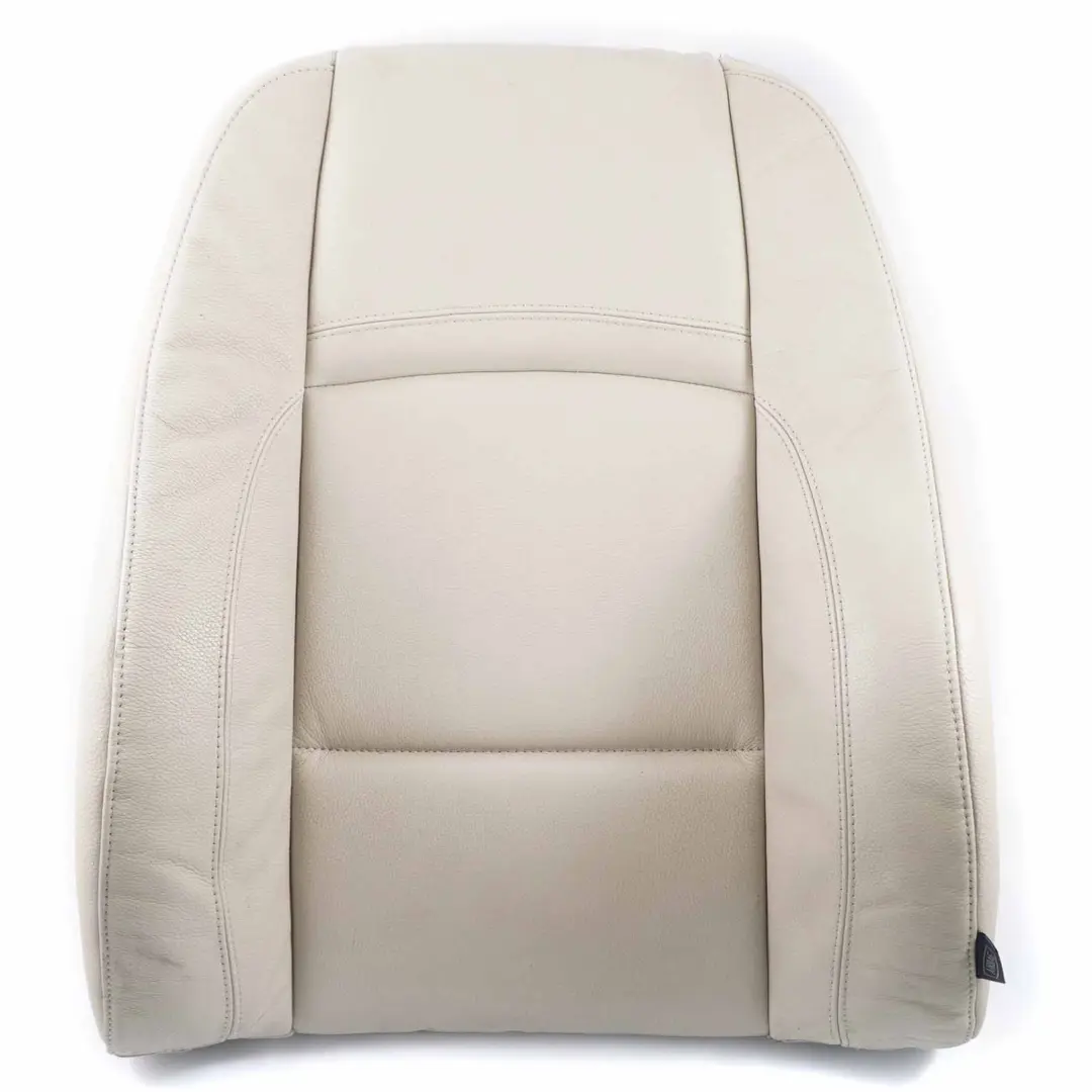 Backrest Front Left N/S Sport Seat Leather Dakota Oyster to BMW E92 Seat with Part number 7259129 BMW E92 Seat Backrest Front Left N/S Sport Seat Leather Dakota Oyster - SKU 7259129 - Part number 7259129
