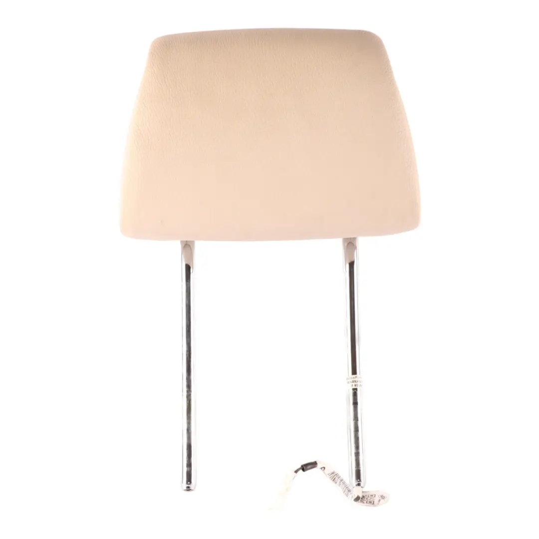 Headrest Front Left Right N/O/S Head Cover Leather Oyster to BMW E92 LCI Seat with Part number 7259148 BMW E92 LCI Seat Headrest Front Left Right N/O/S Head Cover Leather Oyster - SKU 7259148 - Part number 7259148