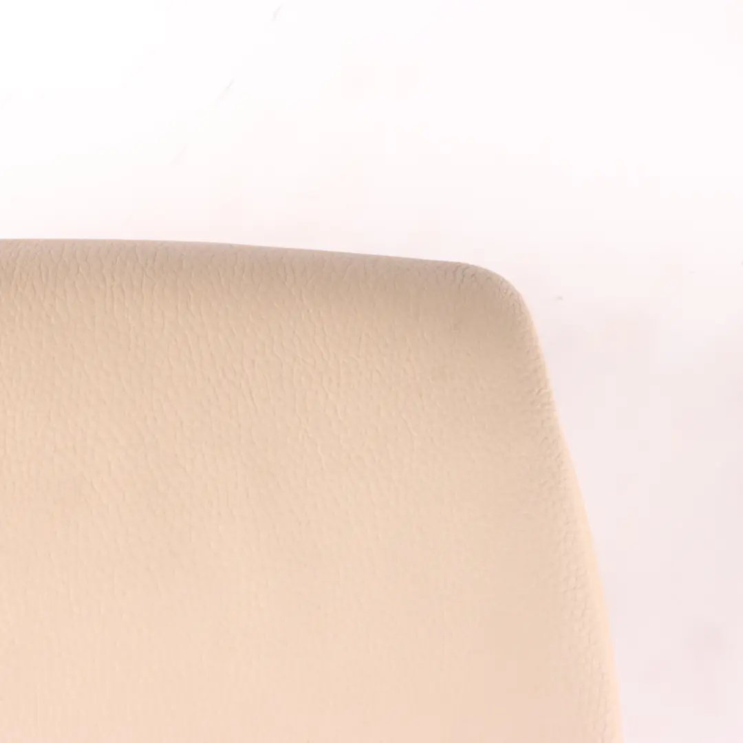 BMW E92 LCI Seat Headrest Front Left Right N/O/S Head Cover Leather Oyster - SKU 7259148 - Part number 7259148