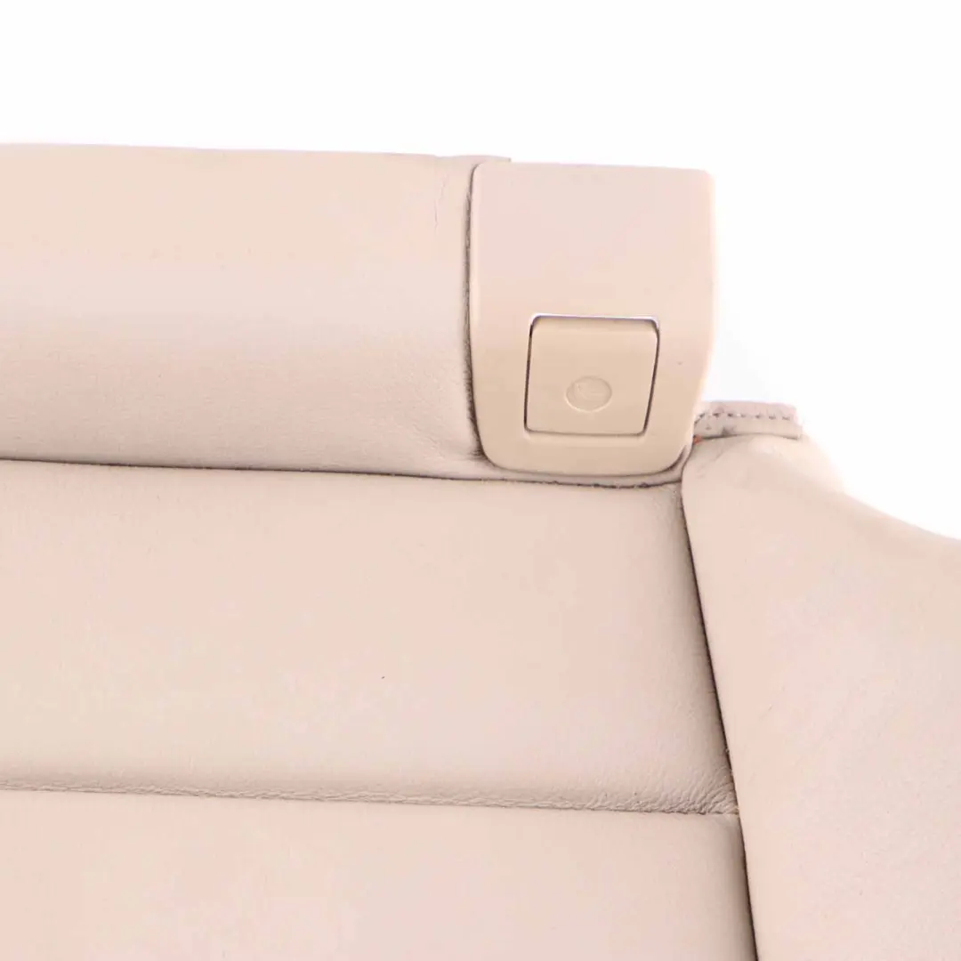 Couch Rear Left N/S Bench Cover Leather Oyster to BMW E93 Cabrio Convertible Seat with Part number 7259211 BMW E93 Cabrio Convertible Seat Couch Rear Left N/S Bench Cover Leather Oyster - SKU 7259211 - Part number 7259211