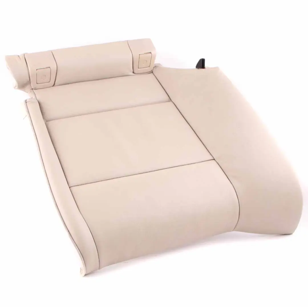 Couch Rear Left N/S Bench Cover Leather Oyster to BMW E93 Cabrio Convertible Seat with Part number 7259211 BMW E93 Cabrio Convertible Seat Couch Rear Left N/S Bench Cover Leather Oyster - SKU 7259211 - Part number 7259211