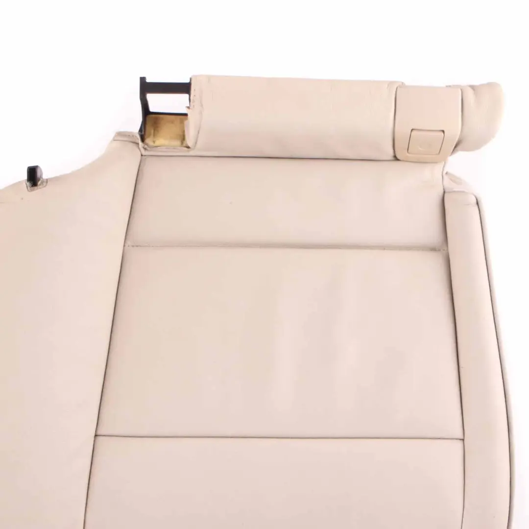Couch Rear Right O/S Bench Cover Leather Oyster to BMW E93 Cabrio Convertible Seat with Part number 7259211 BMW E93 Cabrio Convertible Seat Couch Rear Right O/S Bench Cover Leather Oyster - SKU 7259212 - Part number 7259211